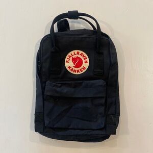 New Fjallraven Mini Backpack in Black